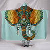 Mandala Elephant Head Hooded Blanket - Love Family & Home