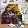 Chitarra e Colori - Coperta in Pile - - Love Family & Home