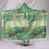 Swamp Lotus Dragonfly Hooded Blanket - Love Family & Home