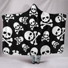 Skull Crossbones Hooded Blanket - Love Family & Home