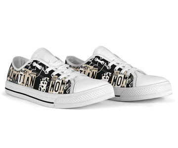 Dalmatian Mom Low Top Shoes - Love Family & Home