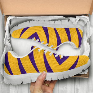 Tigers Sneakers, Purple Gold Shoes, Tigers Shoes