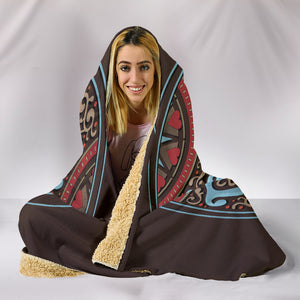 Peace Hippie Love Hooded Blanket - Love Family & Home