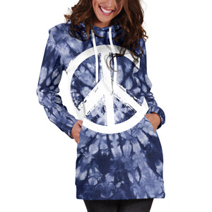 Peace Mandala Hooded Dress - Love Family & Home