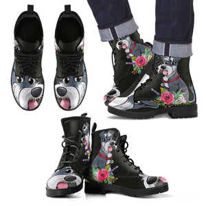 Schnauzer lovers Boots M - Love Family & Home