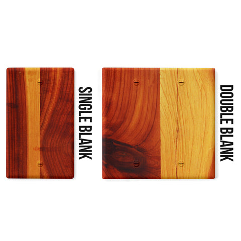 Image of Red Cedar Style Electrical Wall Plates