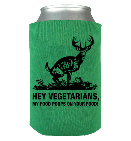 Image of Hey Vegetarians My Food Poops on Your Food! Humor Canwrap - Love Family & Home