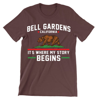 Special Colors - Bell Gardens California It's Where My Story Begins Grizzly Bear