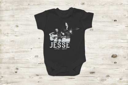 Jessie Tribute T-Shirt BABY INFANT ONESIE Black