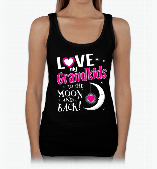 I Love My Grandkids To The Moon & Back! Apparel