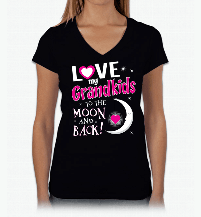 I Love My Grandkids To The Moon & Back! Apparel