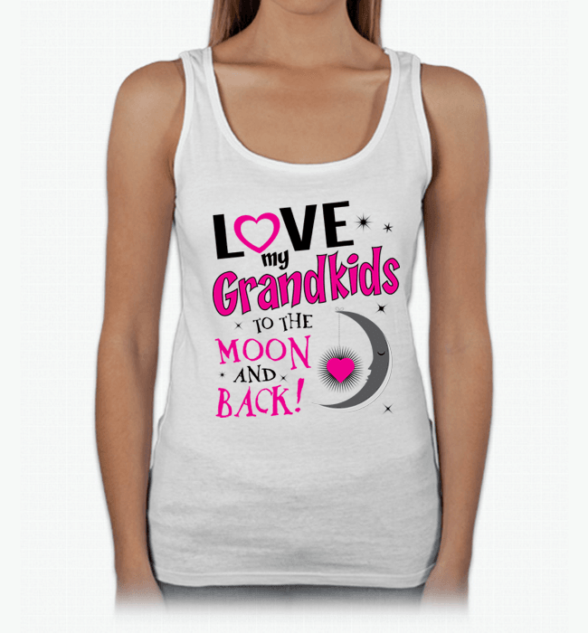 I Love My Grandkids To The Moon & Back! Apparel