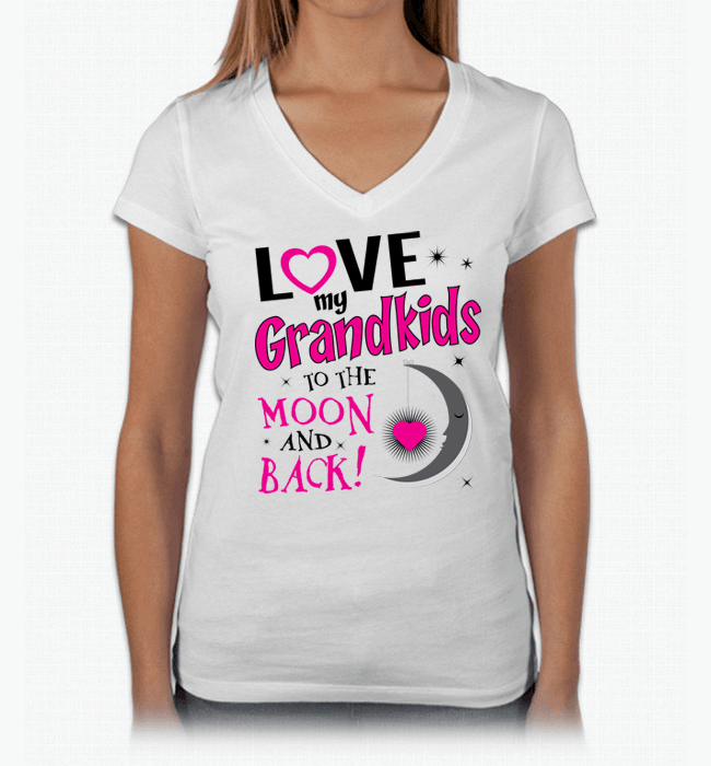 I Love My Grandkids To The Moon & Back! Apparel