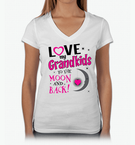 Image of I Love My Grandkids To The Moon & Back! Apparel - Love Family & Home