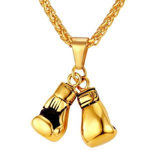 Boxing Gloves Necklace & Pendant Sport Jewelry - Love Family & Home