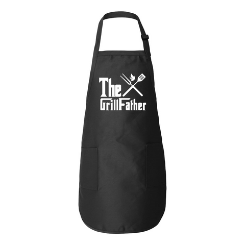 Image of The GrillFather BBQ Apron For Dads - Love Family & Home