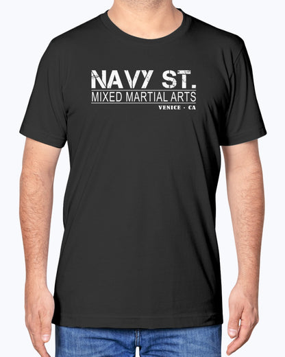Navy St. T-Shirt Black