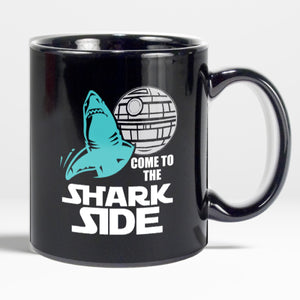 #Shark Side Mug Come To The Shark Side Coffee Mug