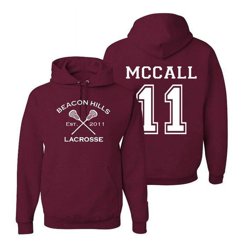 Image of Scott McCall 11 Teen Wolf Beacon Hills Inspired Lacrosse Adult Fashion Apparel - Love Family & Home